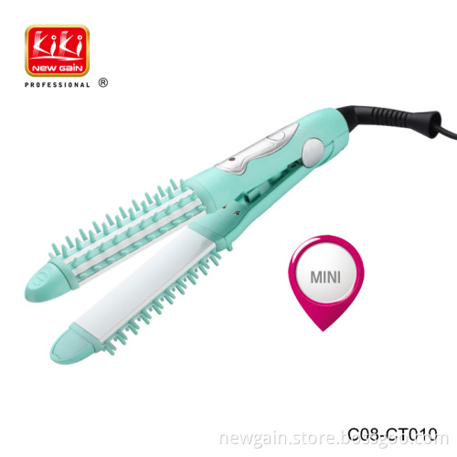 2 IN 1 PTC Heater Professional Hair Straightener
